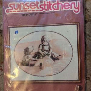 New Sand Castle Needlepoint Kit ii